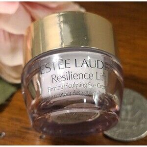 TRAVEL SIZE EYE CREME Estee Lauder Resilience Lift Firming Sculpting .17 oz Mini